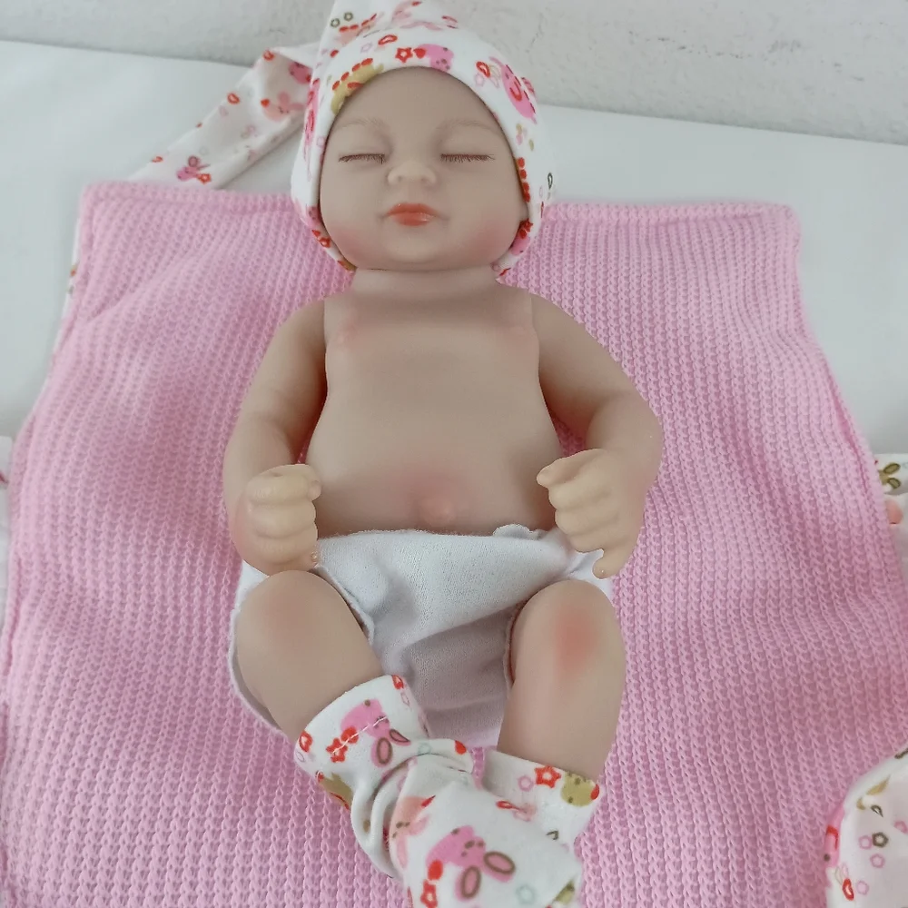 Life-Like 11" Baby Doll- Girl - Picture 3 of 11